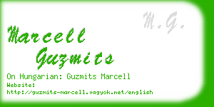 marcell guzmits business card